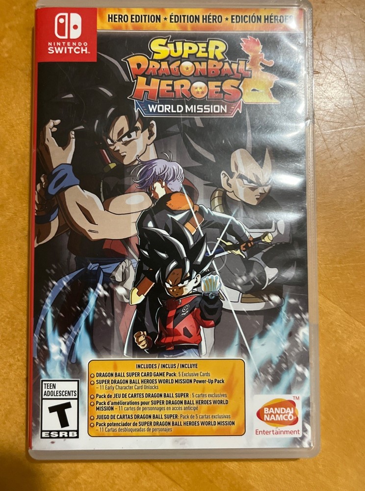 HERO EDITION Super Dragon Ball Heroes World Mission, used