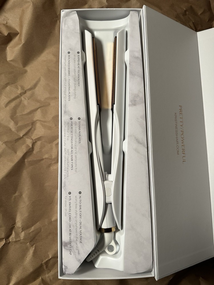 Kristin Ess 3-in-One Professional Titanium Hair Straightener 1 1/4 in