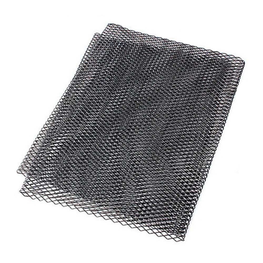 Grille Net Grill Mesh Cover Protector Aluminum For Car Bumper Fender Hood Vent