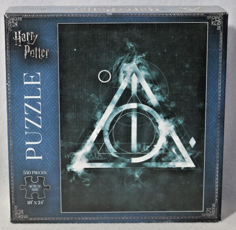 Harry Potter Deathly Hallows 550-Piece Jigsaw Puzzle