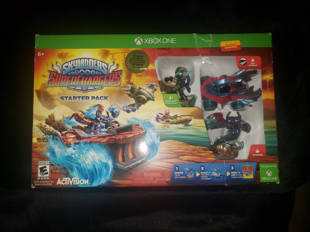Skylanders SuperChargers Starter Pack (Xbox One, 2015)
