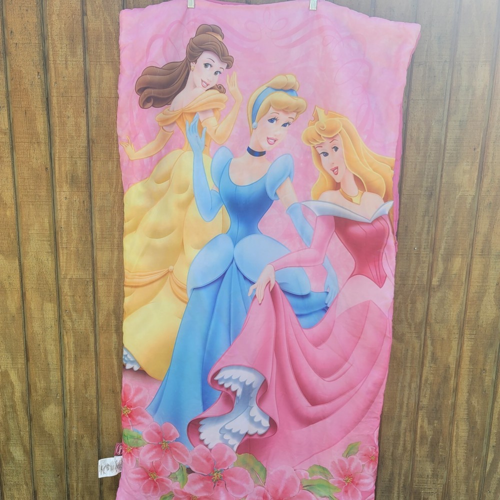 Disney Princesses Cinderella Belle Aurora Sleeping Bag