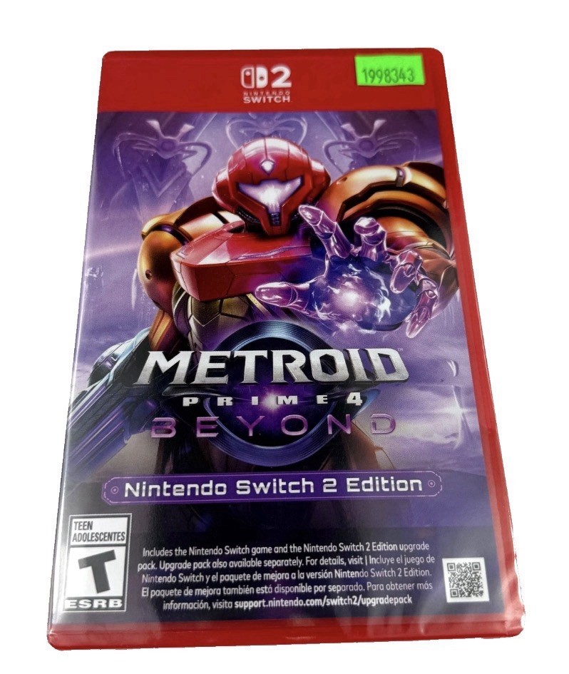 Metroid Prime 4: Beyond - Nintendo Switch 2 Edition NEW SEALED FAST SHIPPING