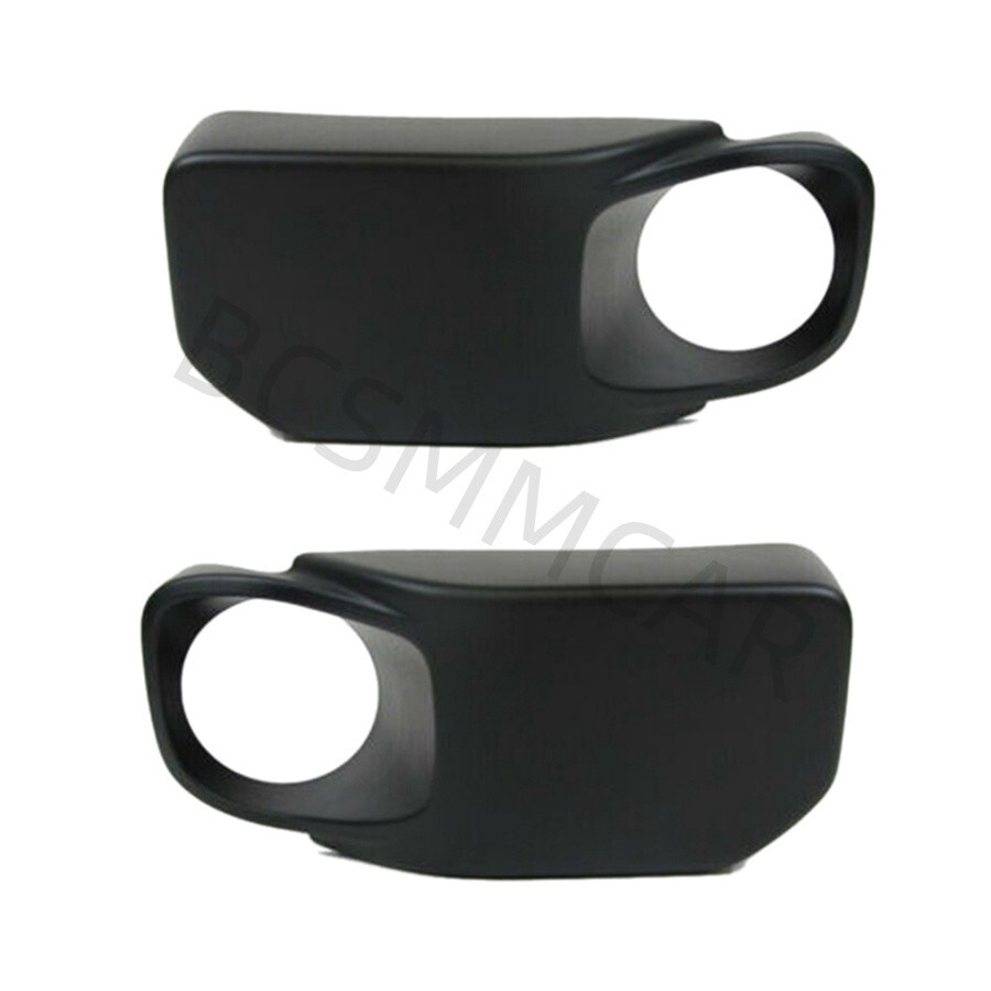 Durable Car Front Bumper Fog Light Cover Bezel Protector Pair