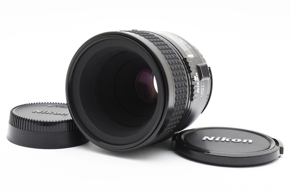 Near Mint Nikon AF Micro Nikkor 60mm F/2.8 Portrait Macro Lens From Japan