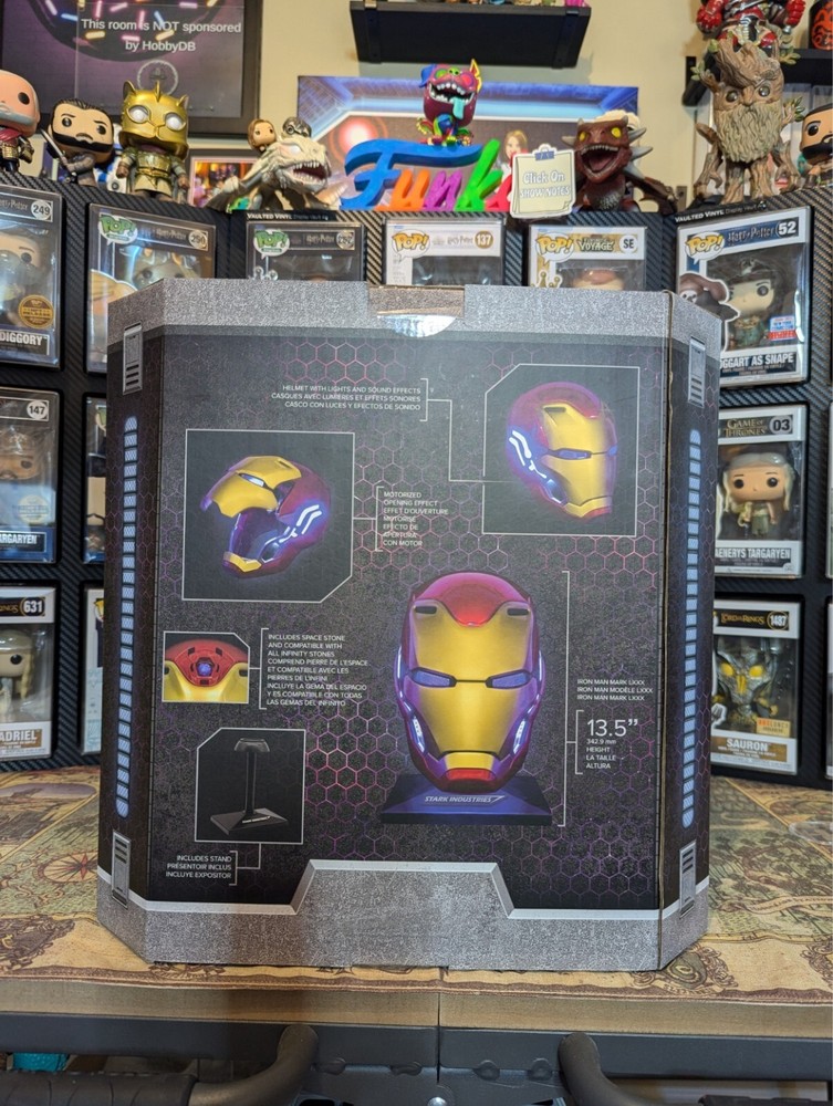2024 D23 Exclusive Iron Man Stark Industries Helmet - Limited Edition (Unopened)