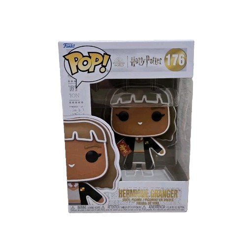 Funko POP! Harry Potter HERMIONE GRANGER 176 Vinyl Figure (Holiday Gingerbread)