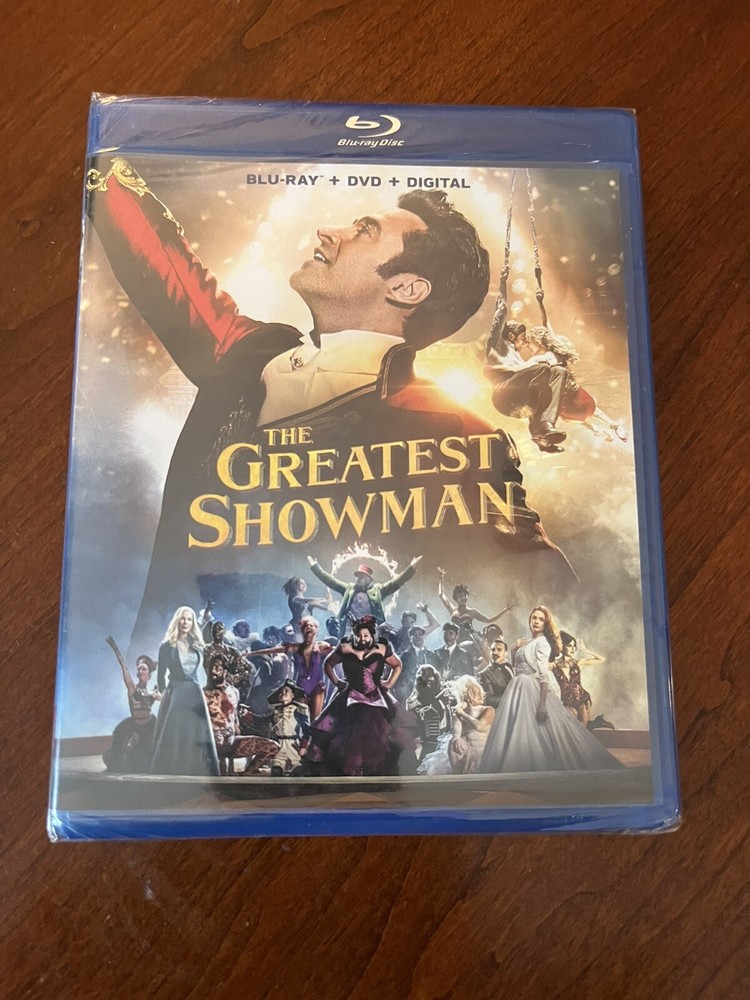 The Greatest Showman Blu-Ray DVD DIGITAL New/Sealed Musical Hugh Jackman