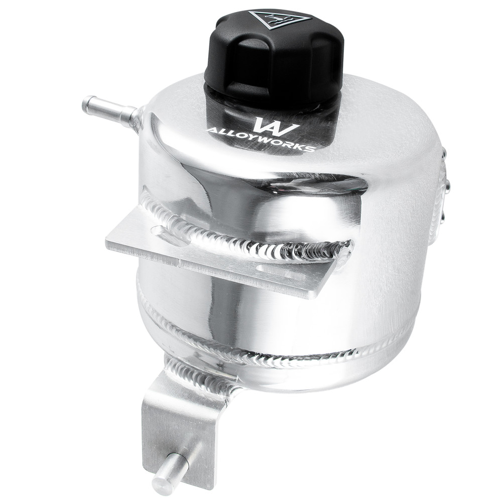 Aluminum Radiator Coolant Header Overflow Tank For 07-2013 Mini Cooper S Mk2 R56