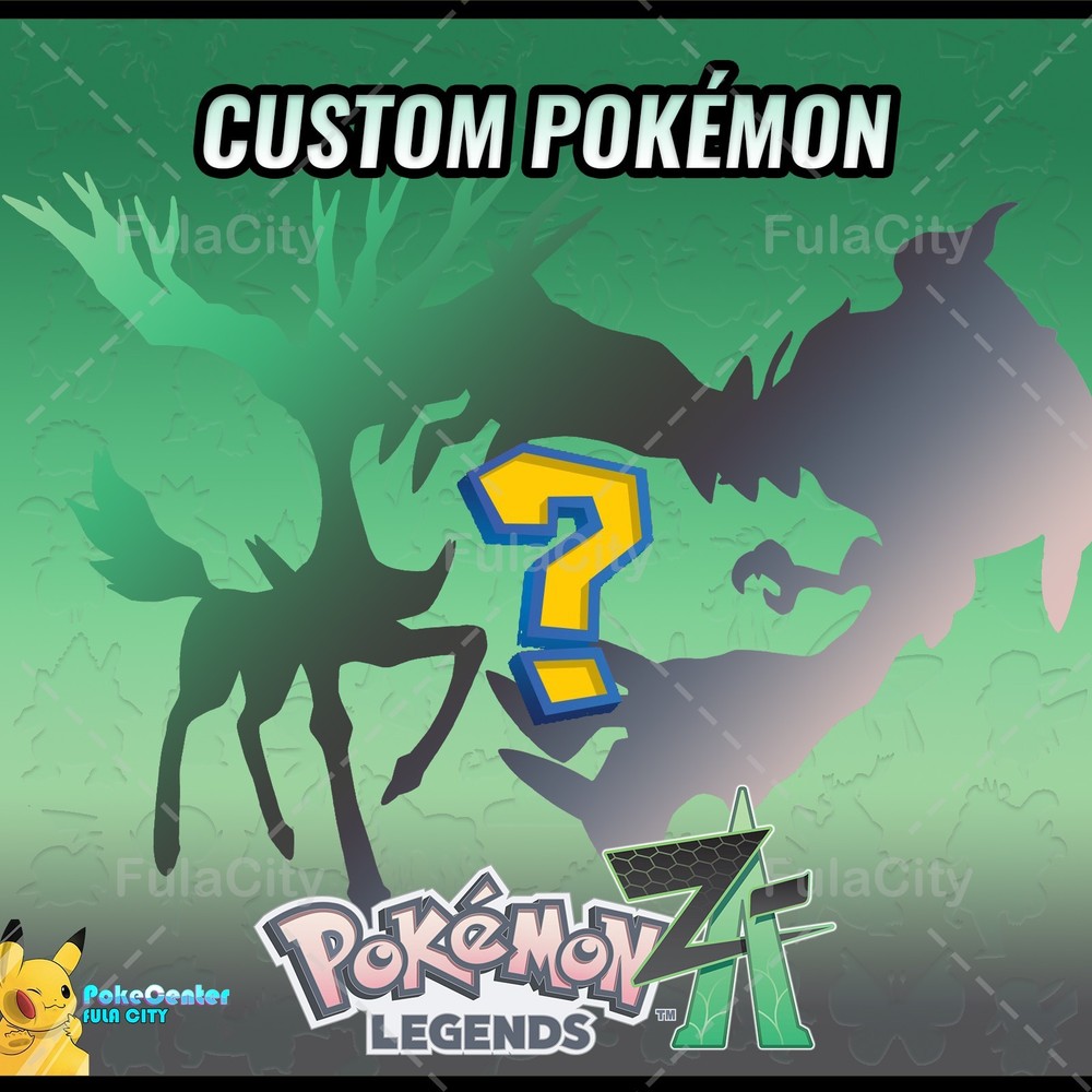 POKEMON LEGENDS ZA ⚫ CUSTOM POKEMON ❗❗ ALPHA 6IV ❗❗ SHINY/NORMAL 🟢
