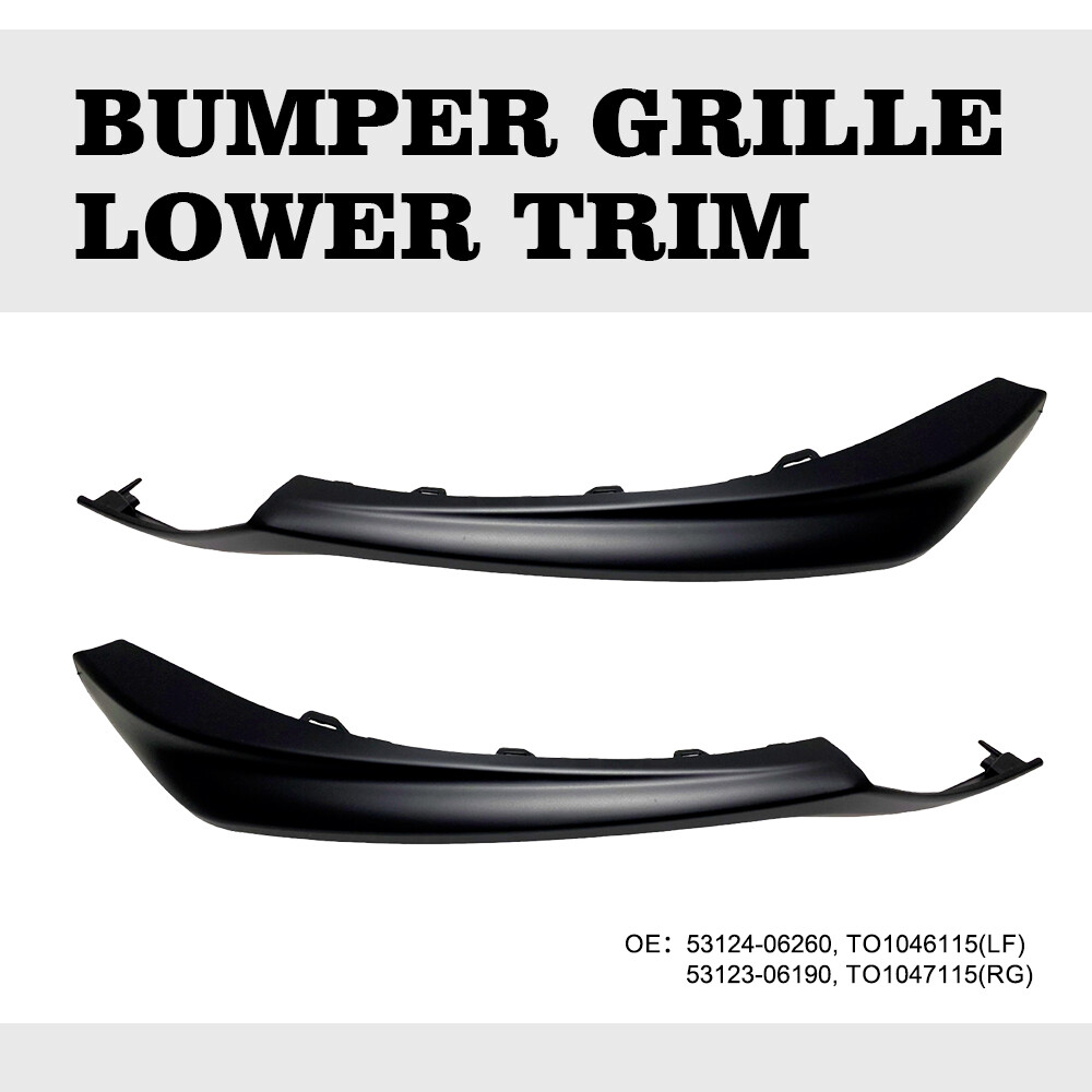 Front Right Lower Bumper Grille Molding Trim For 2021-2023 Toyota Camry XSE SE