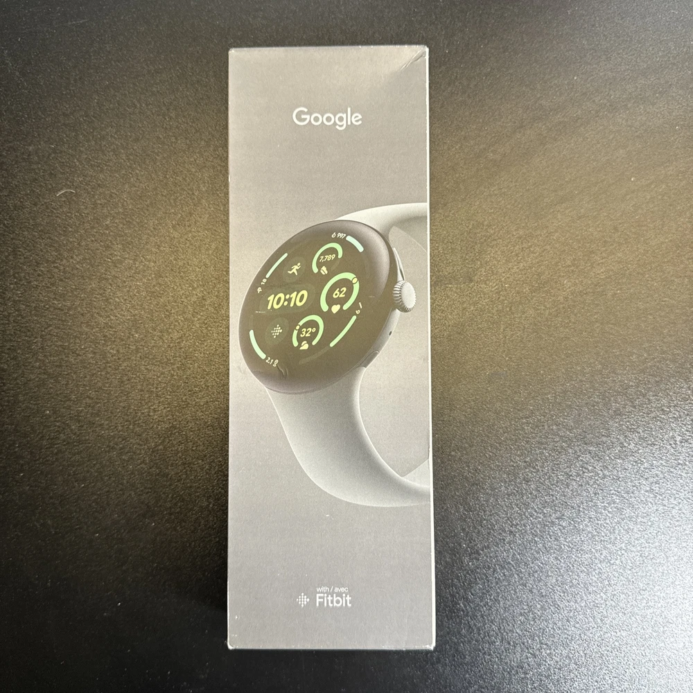 Google Pixel Watch 3 GA05786-US 3rd Gen 45mm WiFi GPS Hazel Matte