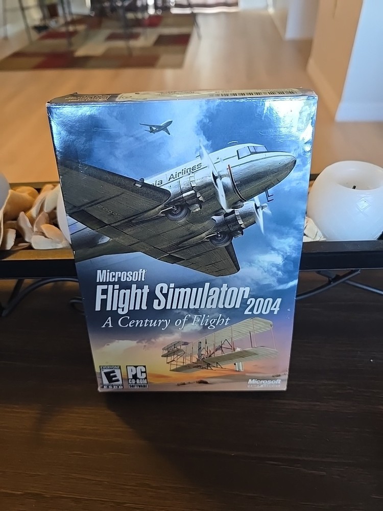 Microsoft Flight Simulator 2004 A Century of Flight PC CD-ROM