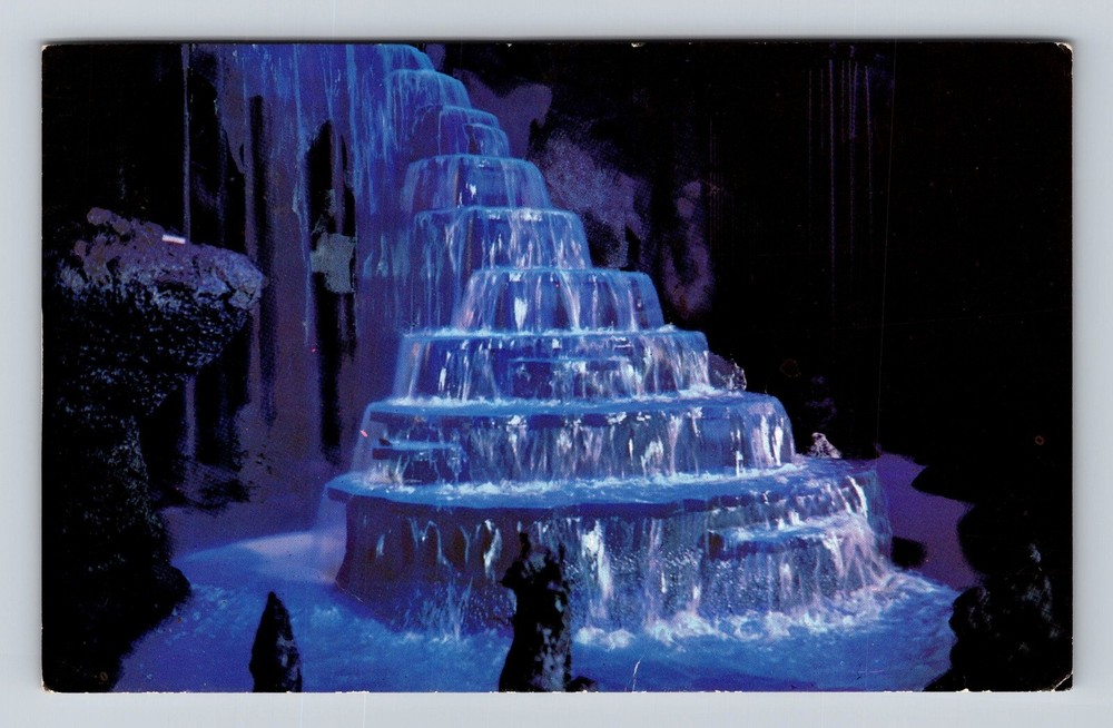 Vintage Disneyland Frontierland Rainbow Caverns Anaheim CA Postcard  