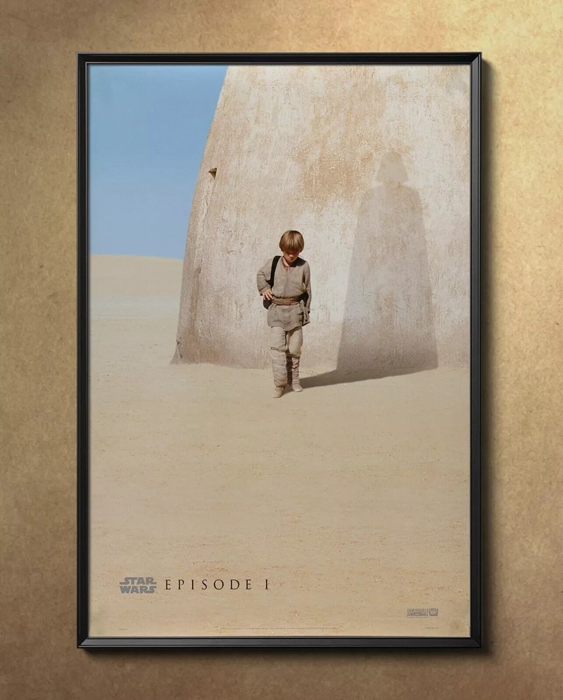 Star Wars Episode I Phantom Menace Movie Poster in Multiple Sizes