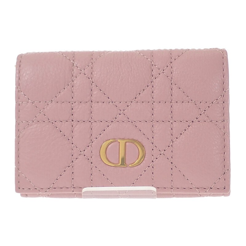 Christian Dior Glycine Pink Calfskin Wallet S5132UWHC77P 257856