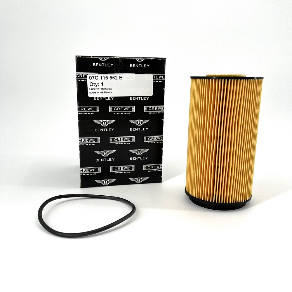 07C115562E 06-18 OEM Bentley Continental GT/GTC/F. Spur W12 Oil Filter & Gasket