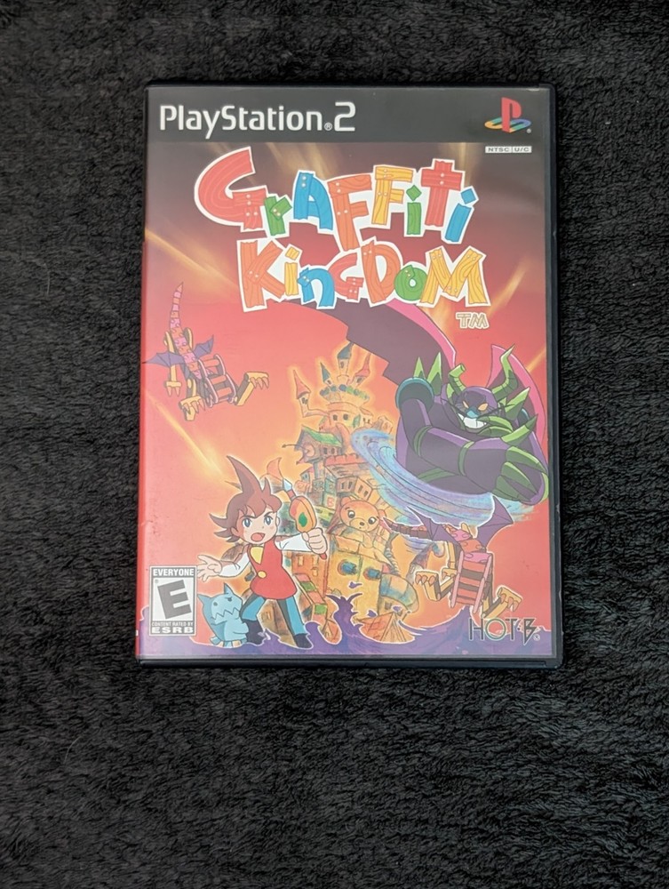 Graffiti Kingdom (Sony PlayStation 2, 2005) - Complete CIB TESTED RARE