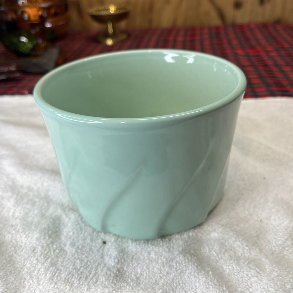 Vintage Pfaltzgraff FTDA Teal Ceramic Serving Bowl