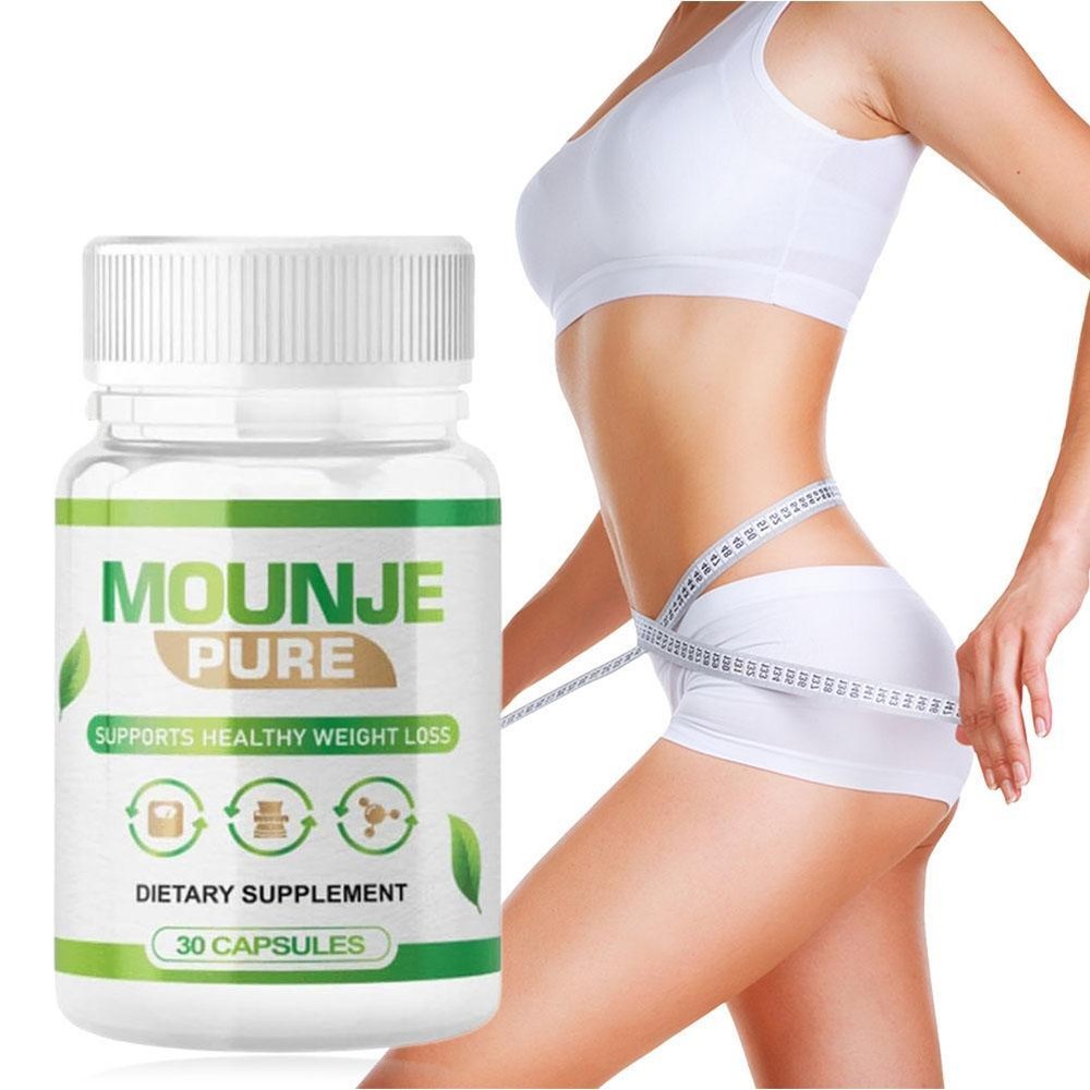 Mounje Pure - 100% Pure Natural Ashitaba Extracts, 30 Capsules/Bottle