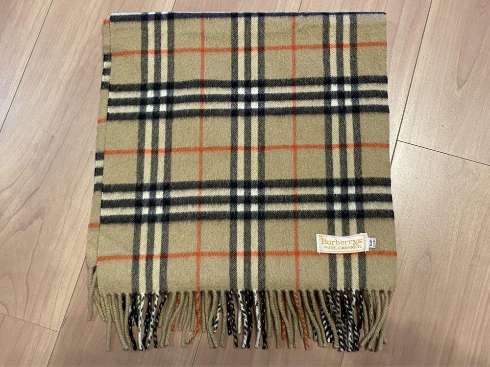Burberry Cashmere Scarf Nova Check Women Scarf Accessory Original LTD Collection