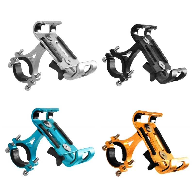 Secure Non-Slip Adjustable Bike Handlebar Phone Mount for Cycling