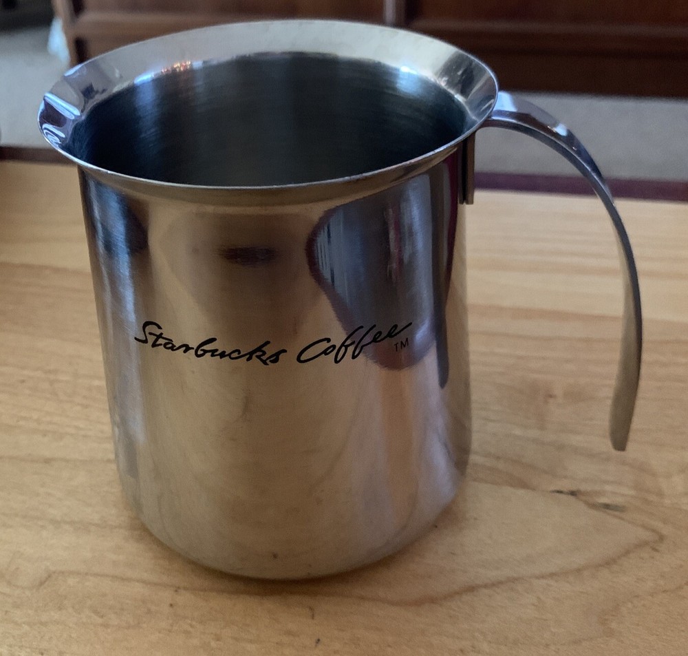Starbucks Stainless Steel 18-8 Frothing Pitcher Cup 4.5