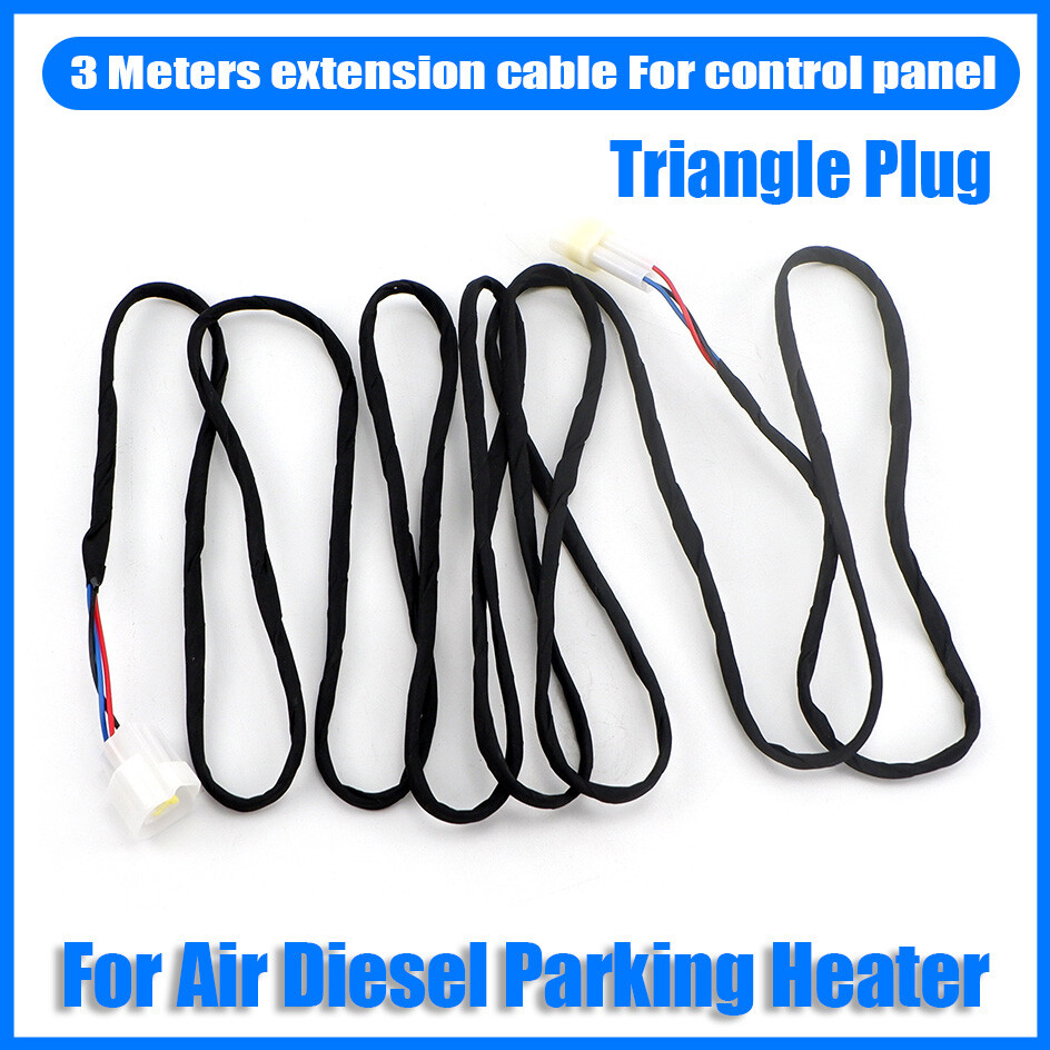 3 Meters Extension Cable for Control Panel Diesel Heater Wiring Harness Loom @