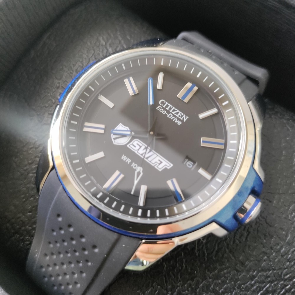 Citizen Eco-Drive wr-100 AW1151-04E Watch for Men limited edition Brand New SS