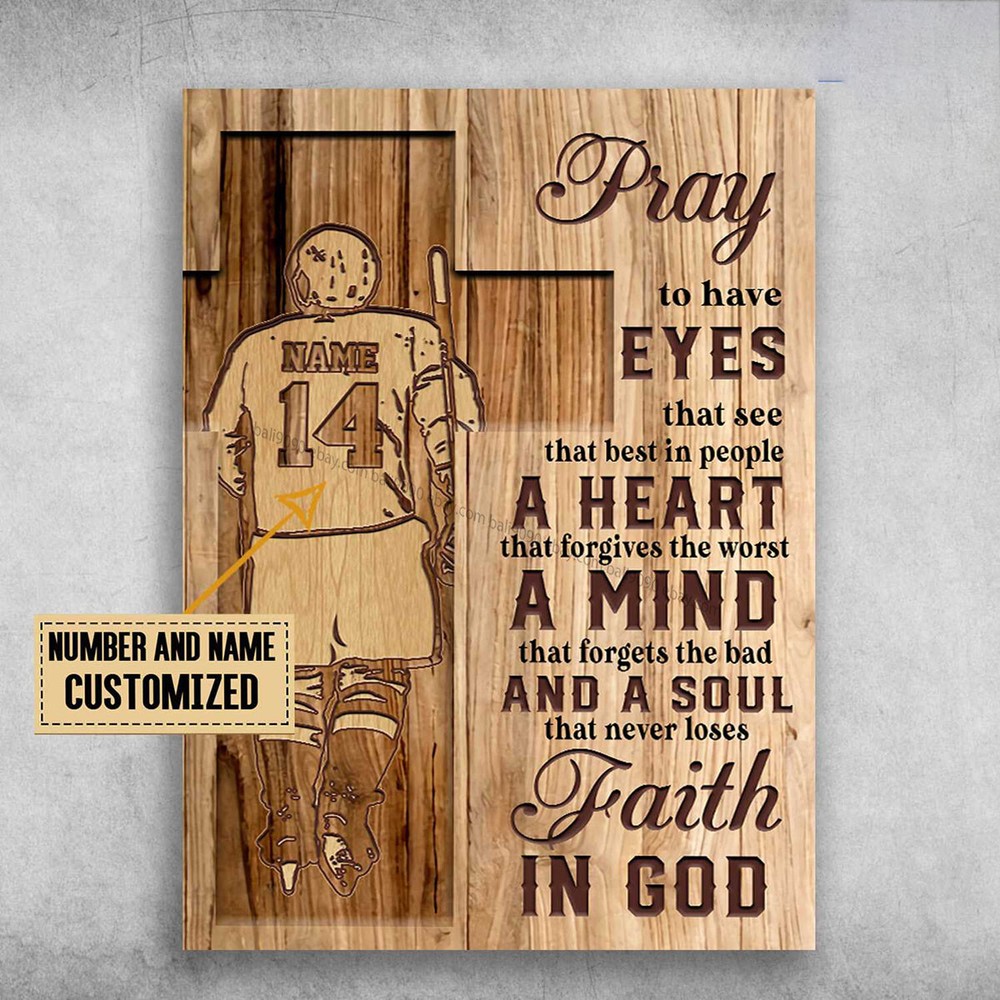 Hockey Player, Pray To Have Eyes That See, That Best In People, A Heart That ...