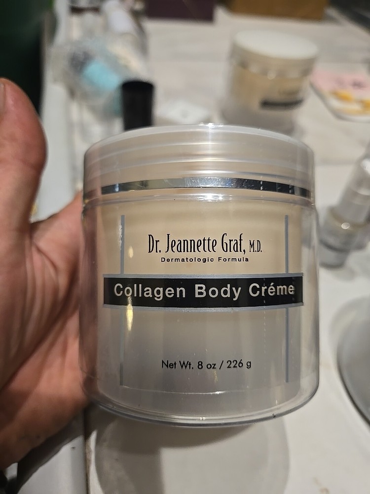 Dr Jeannette Graf 8oz Collagen Body Cream New Sealed
