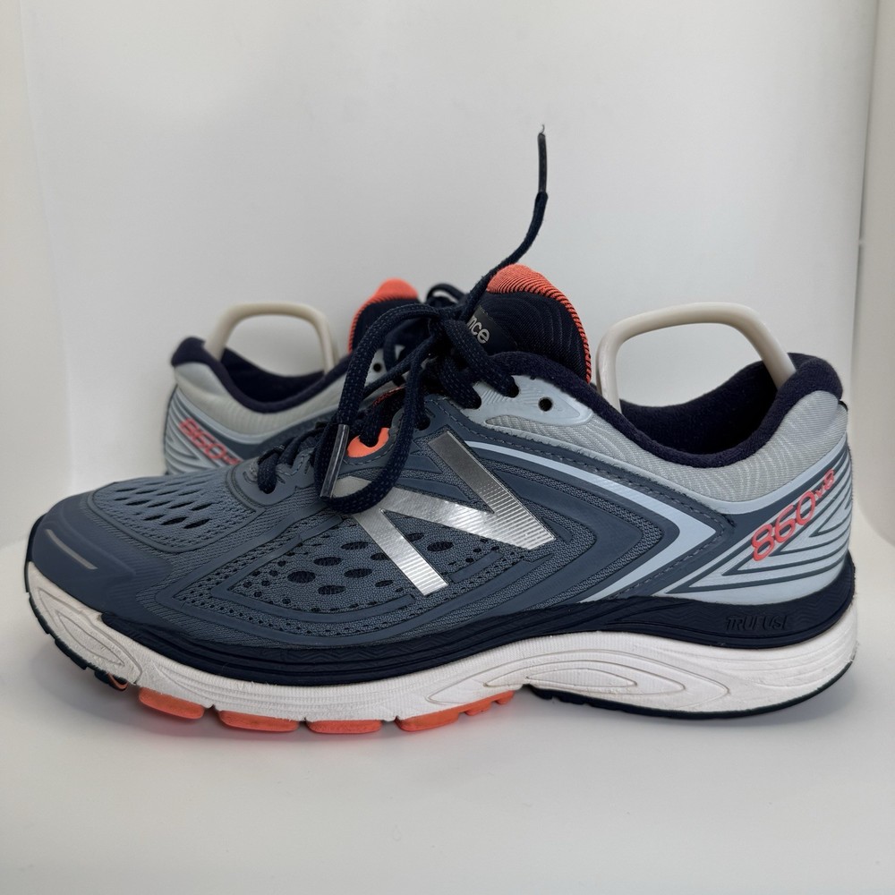 New Balance 860v8 Shoes Women’s Size 7 B Blue Mesh Support Running Sneakers