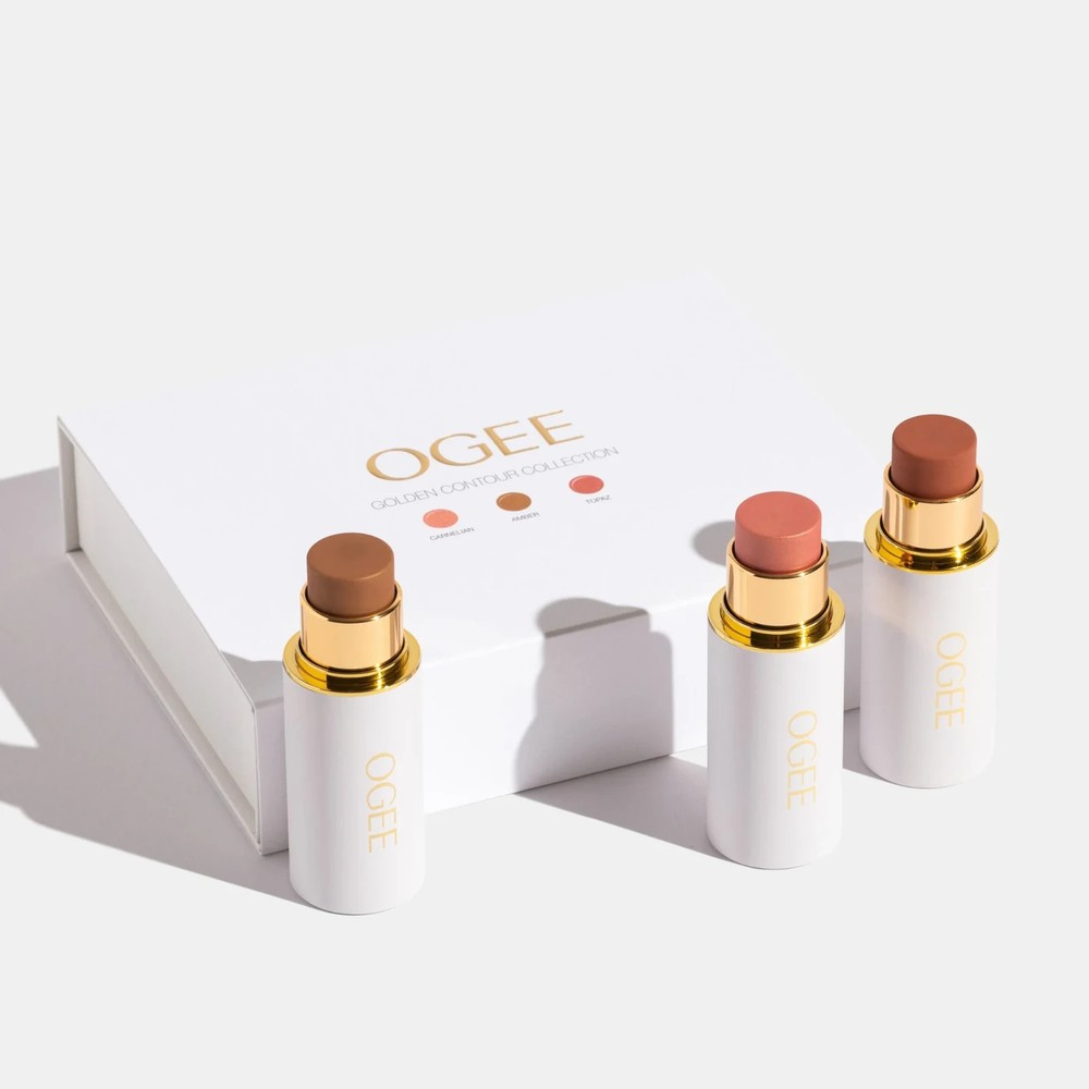 NEW!Ogee Face Stick Golden Contour Collection Three-Step Glow Routine MSRP $120