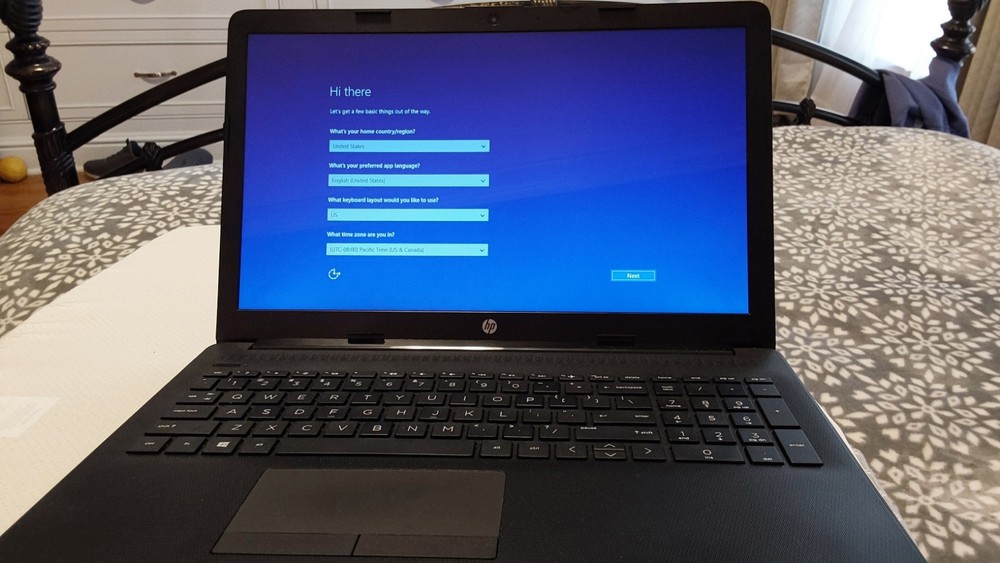 HP Notebook 15-DB0011DX Budget-friendly 15.6-inch 1TB HDD 4GB RAM Win 10, MINT!
