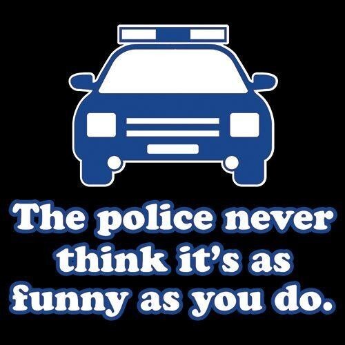 Police, Funny, the police never think it's as funny Vinyl 3