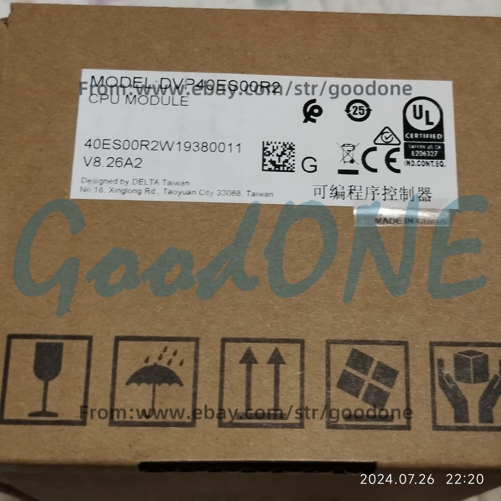 1PC NEW Delta DVP40ES00R2 PLC Module
