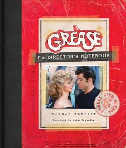 Grease Directors Notebook Hardcover by Randal Kleiser in Very Good Condition