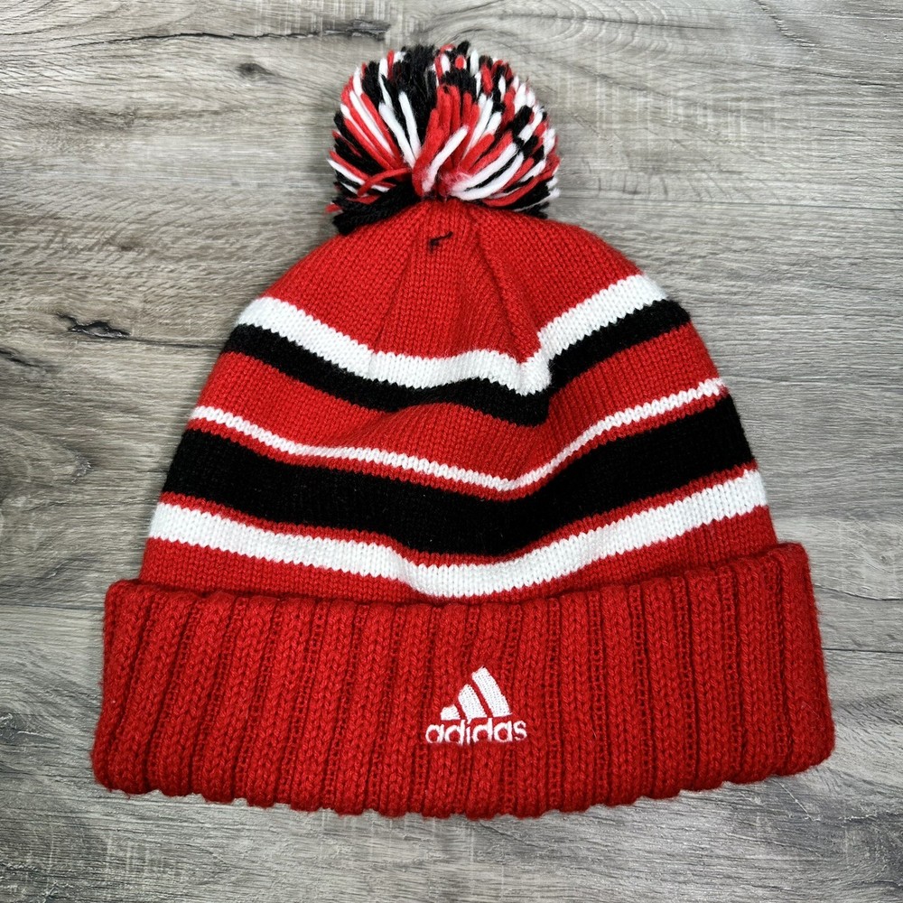 Adidas NBA Washington Wizards Pom Cuffed Knit Winter Beanie Hat W Logo Capitals?