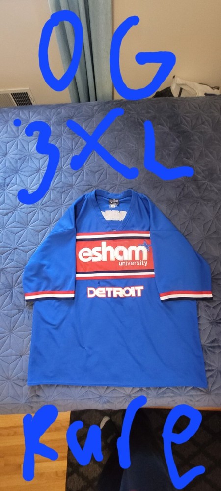 Esham 3XL University Throwback 313 Jersey Detroit Twiztid ABK Rare ICP Football