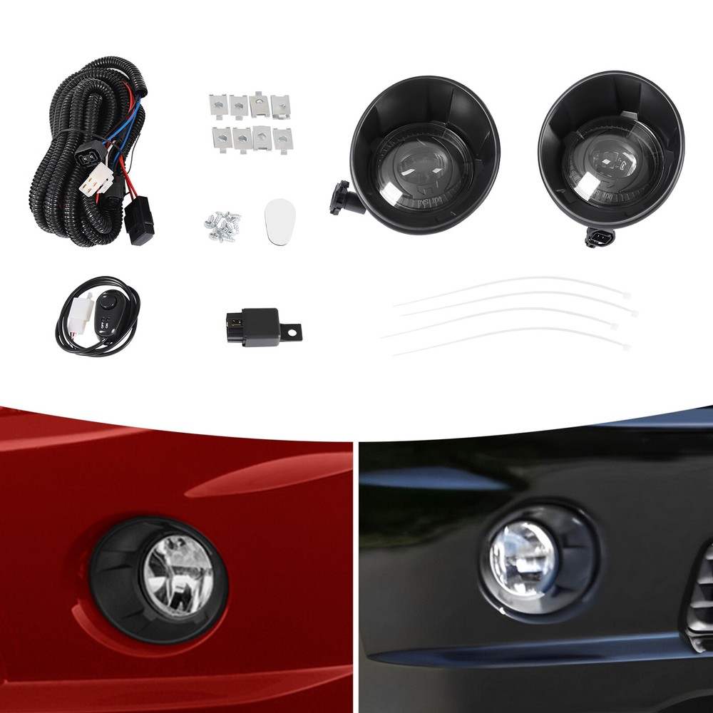 Front LED Fog Driving Light Lamp Set Pair For 2010-2013 Chevrolet Camaro Tucson