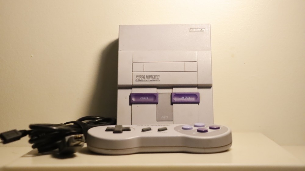 SNES Mini Classic Edition Console - 21 Preloaded Games, HDMI, 2 Controllers  