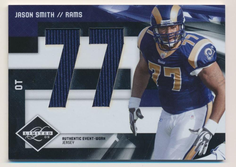2009 Limited Rookie Jumbo Jerseys Jersey Number #26 Jason Smith /50
