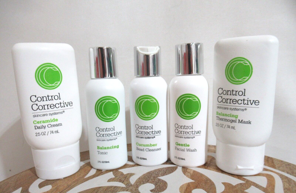 Control Corrective Skincare Daily Cream Thermogel Mask Tonic Cleanser Face Wash
