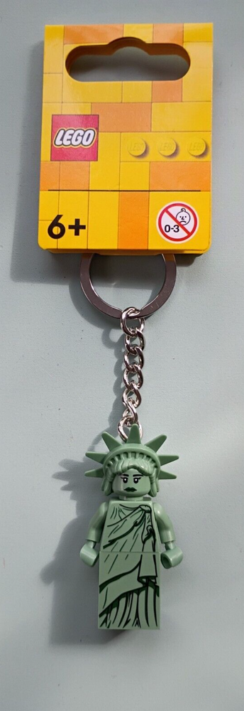 Lego Statue of Liberty Keychain 854082 Mini Collectible