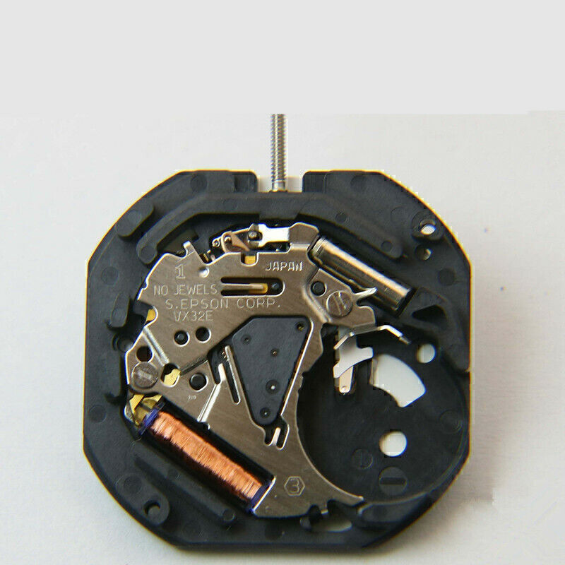 Quartz Stem & Battery Date@3 Replacement Movement for MIYOTA VX32 Watch