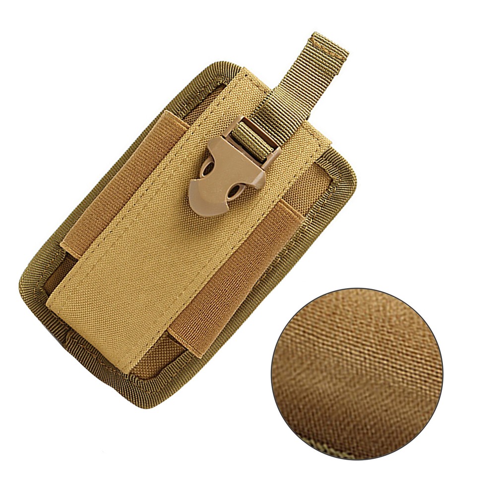 Military Molle Radio Pouch Tactical Waist Bag Walkie Talkie Holder Pocket