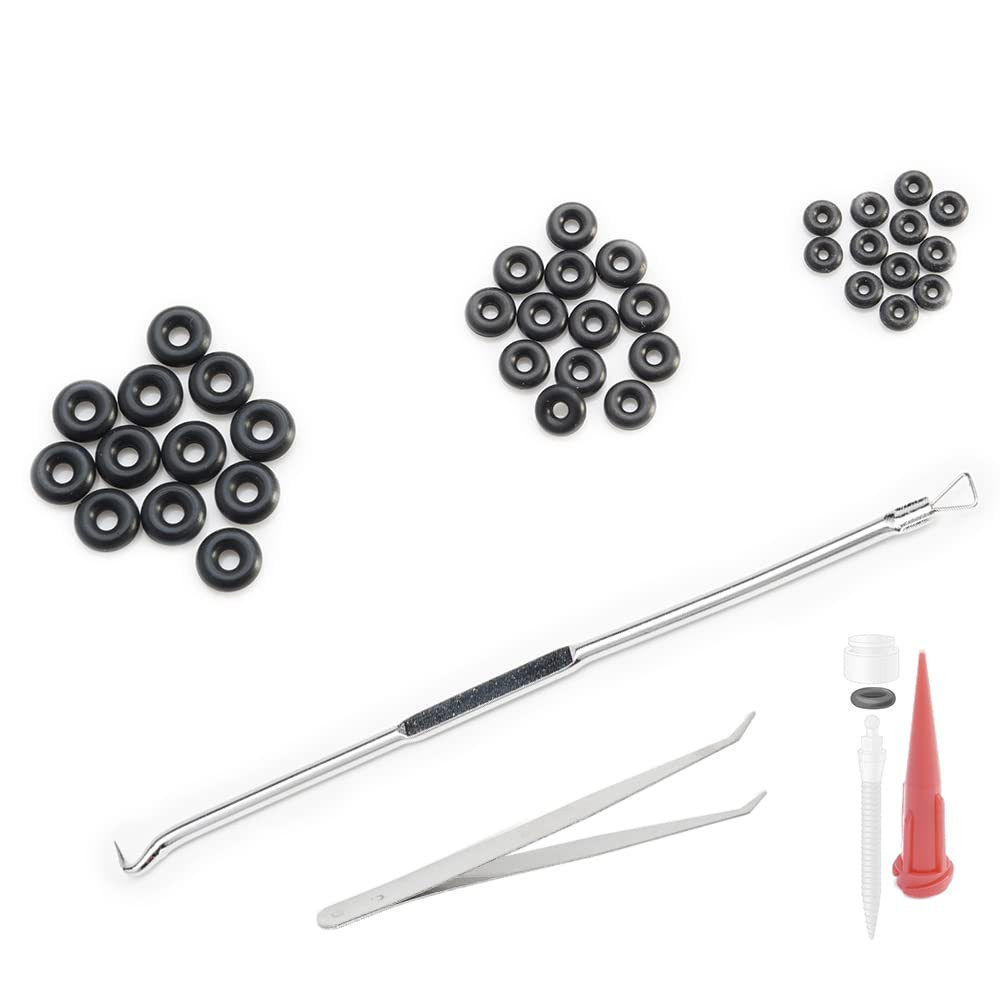 O-Ring, Buna-n, Tool Kit with 3 Convenient Sizes, Replacement for Mini Dental...