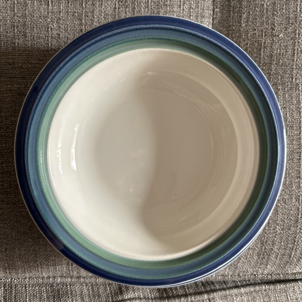 One Pfaltzgraff Ocean Breeze, Three Rimmed Soup Bowls 8