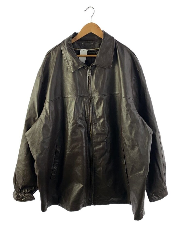 Leather Jacket Blouson/-/Leather/Brw 8922