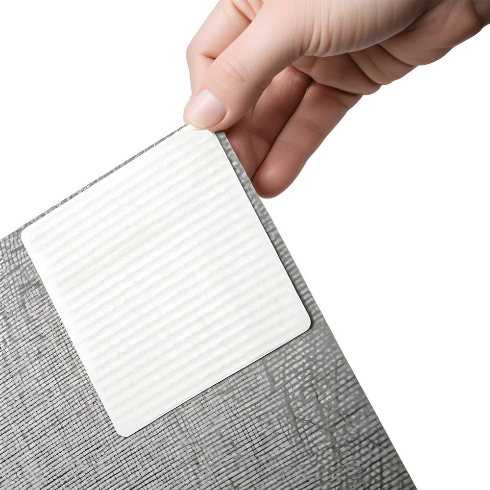 8-Piece Non-Slip Rug Pad Gripper for Hardwood Floors & Carpets